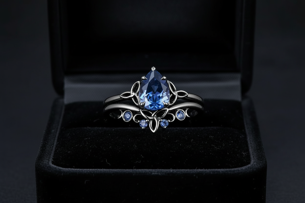 Bague Awen dans un écrin sans breloques