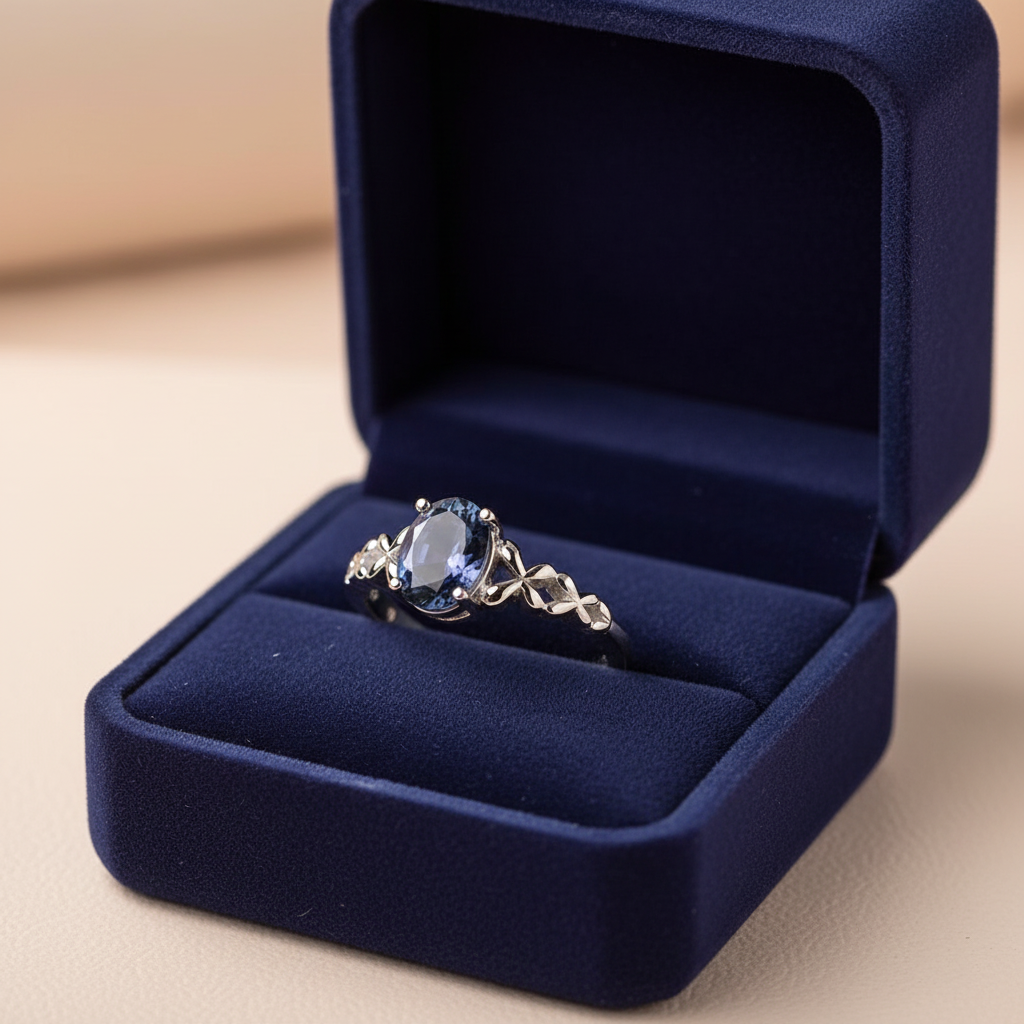 Bague Azurea - Écrin