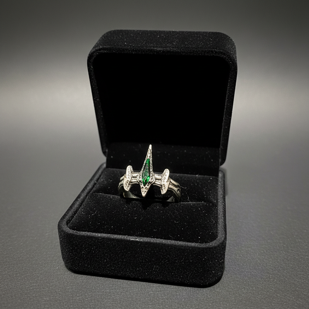 Bague dragon écrin