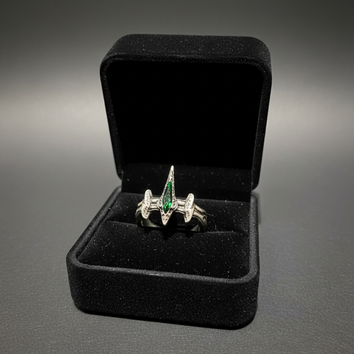 Bague dragon écrin