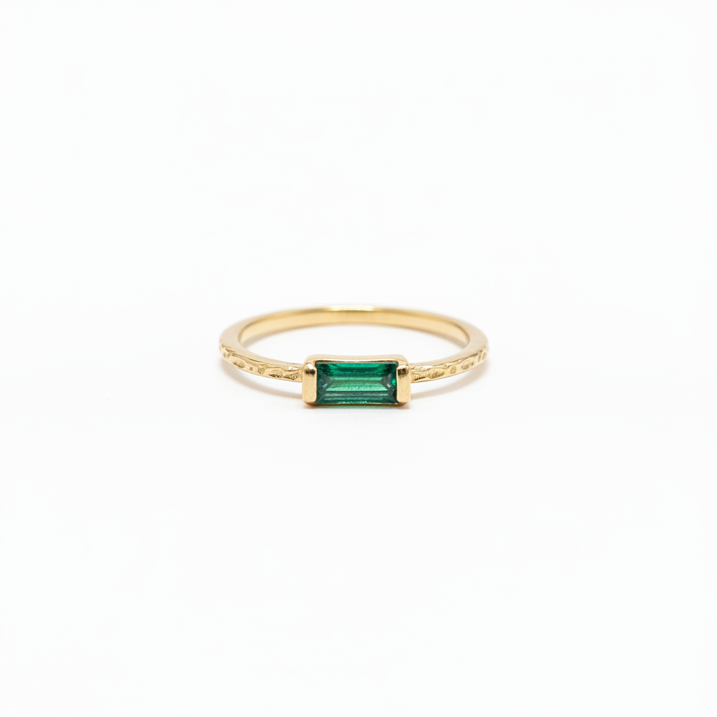 Bague Edge - fond blanc