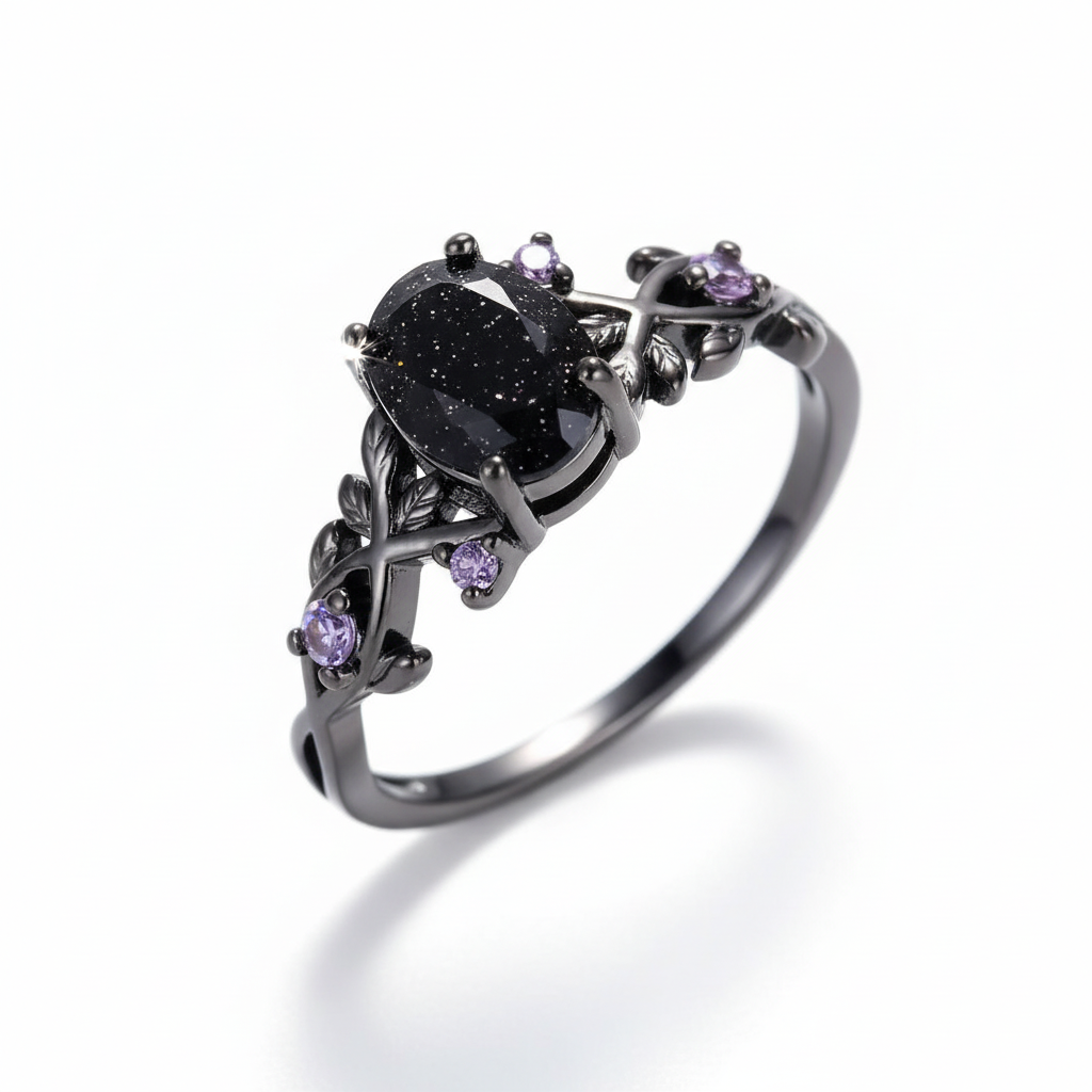 Bague fond blanc
